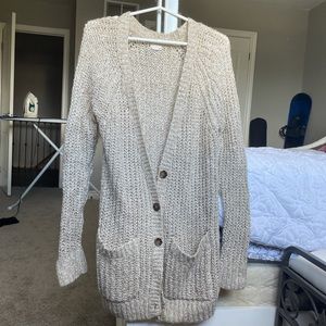 GARAGE long knit cardigan